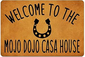The Mojo Dojo Casa House Doormat: Your Gateway to Zen and Cleanliness