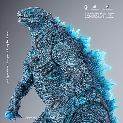 Hiyatoys HIYA Exquisite Basic Series None Scale 7 Inch Godzilla x Kong The New Empire Energized Godzilla Action Figure - Image 2