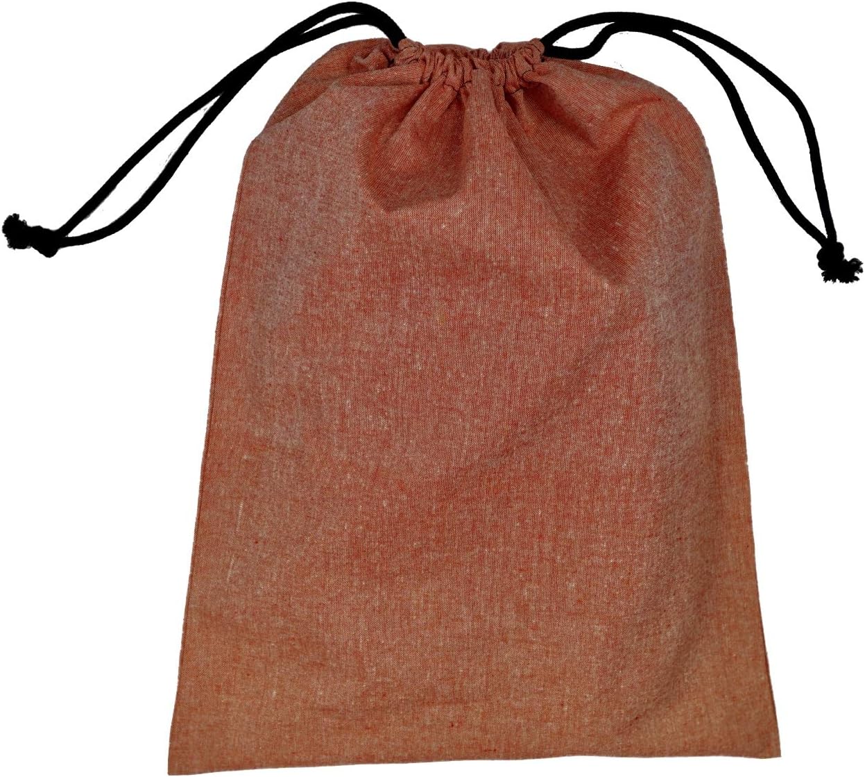 Atmos Green 4 Pack BLACK color 12" x 16" recycled cotton draw string Shoe bag, reusable, unisex, perfect for all size. MADE in INDIA : Clothing, Shoes & Jewelry