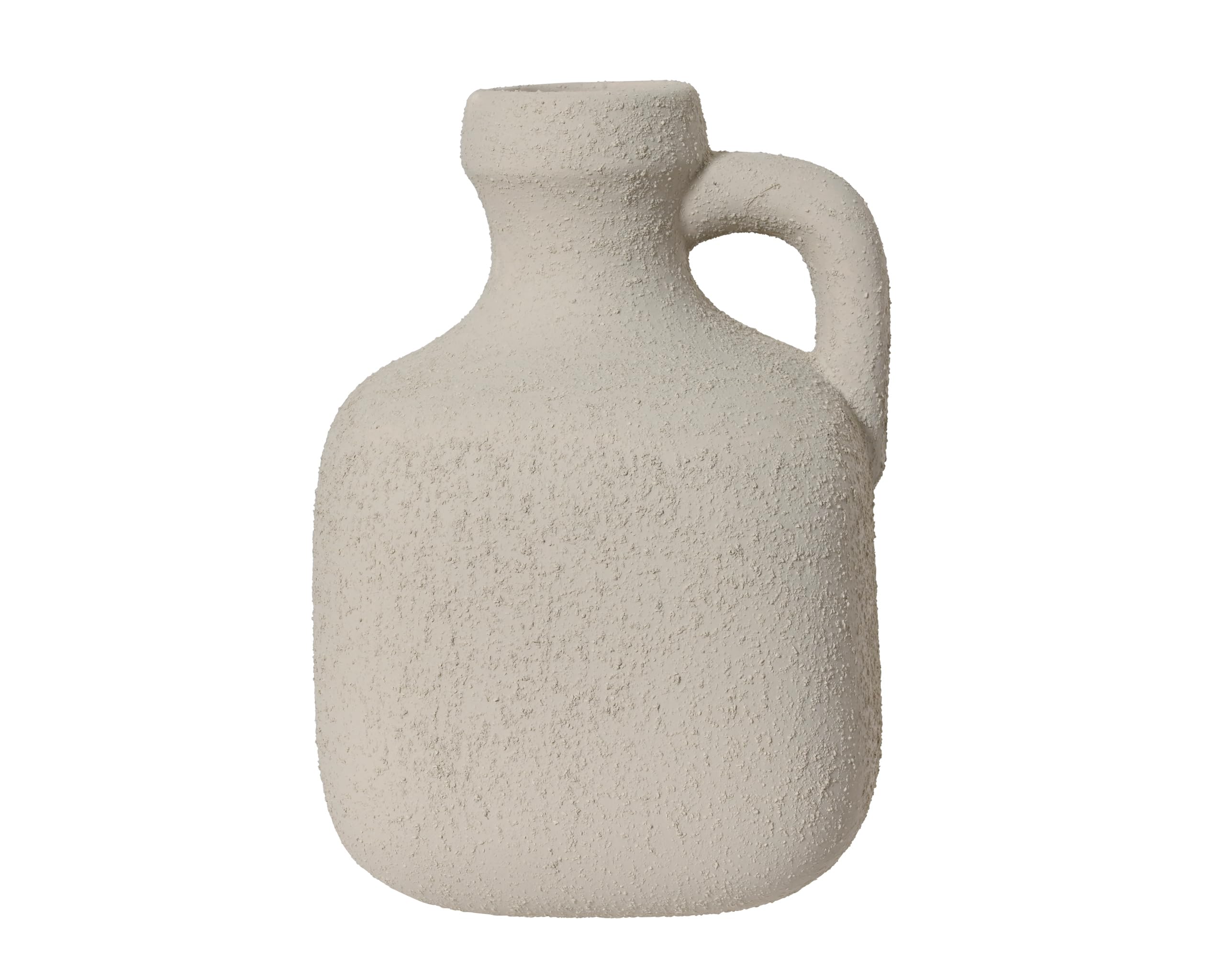 Vase en céramique 16,8x12,2cm bouteille décorative en grès pour table vintage