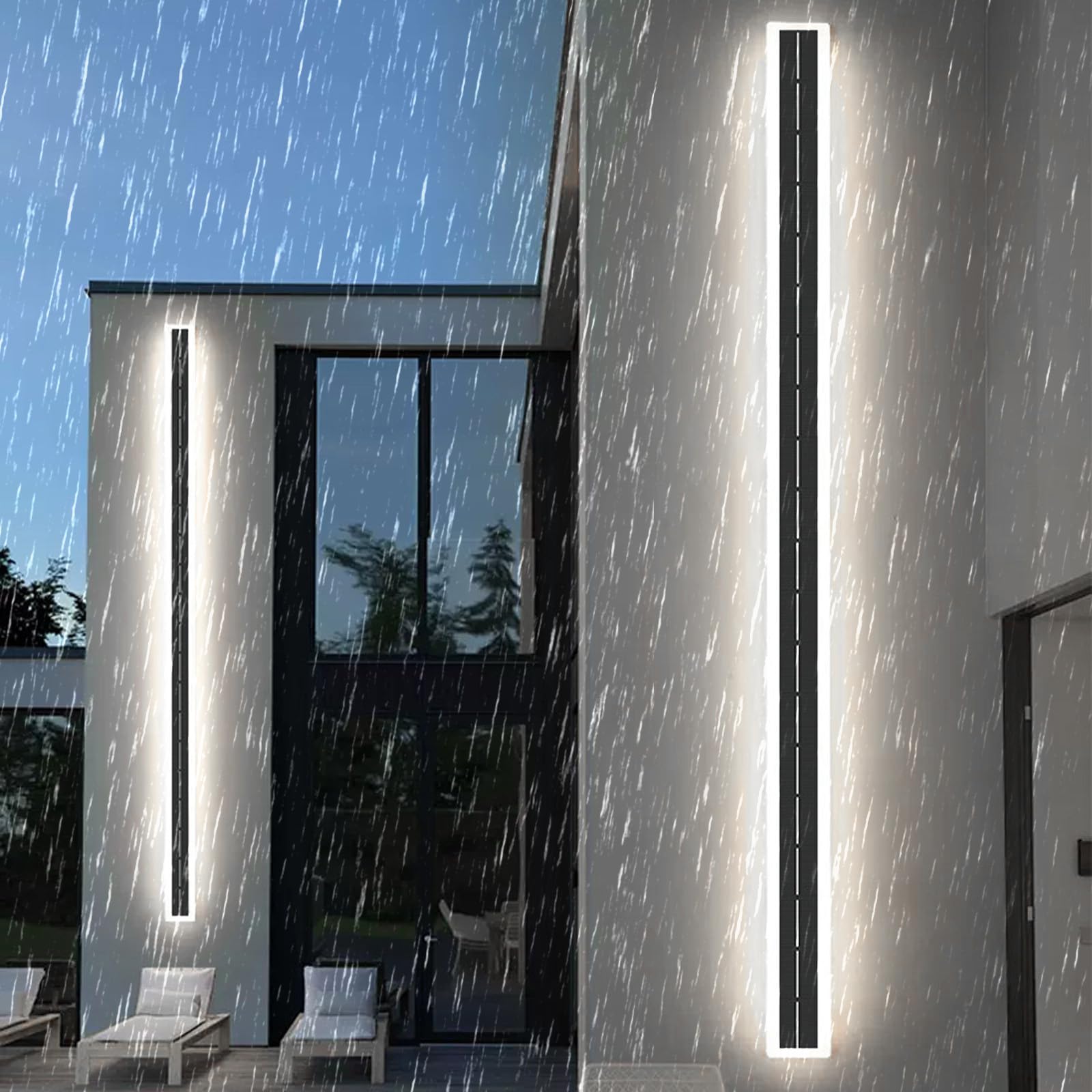 Applique solaire étanche IP65 pour éclairer une allée sombre sans travaux