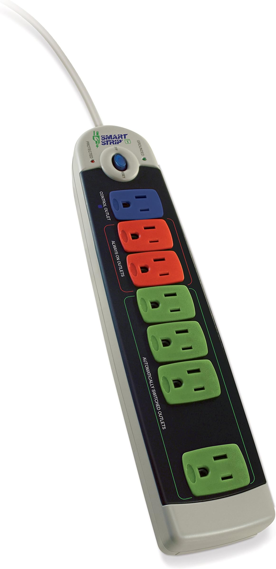 Sunbeam Advance 7 Outlet Power Strip with Surge Protector