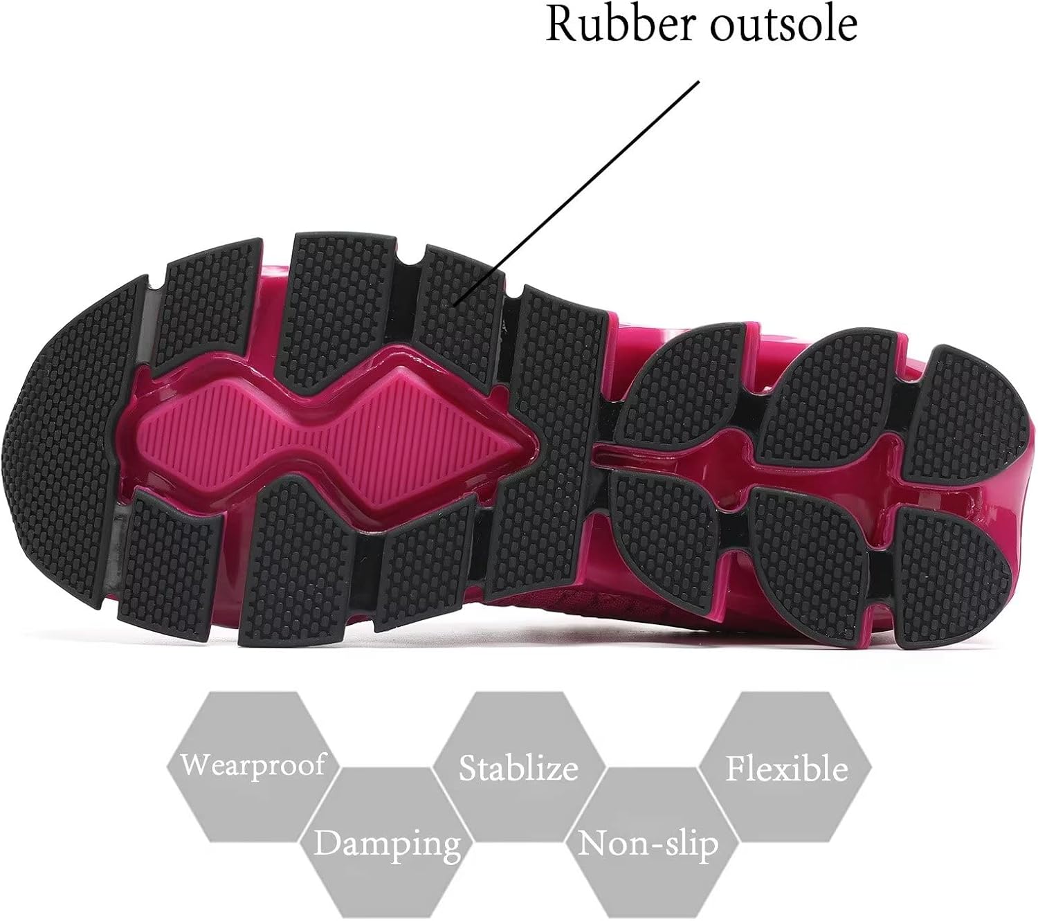 Womens Slip-ins Running Shoes Blade Tennis Walking Sneakers Comfortable Fashion Non Slip Work Sport Shoes Gym Trainers - Image 4