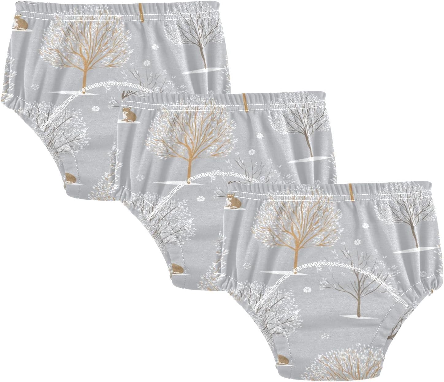 Baby Potty Training Must Haves Pants Leakproof Wolverine Tree Gray Winter Traing Underpants Short Underwear for