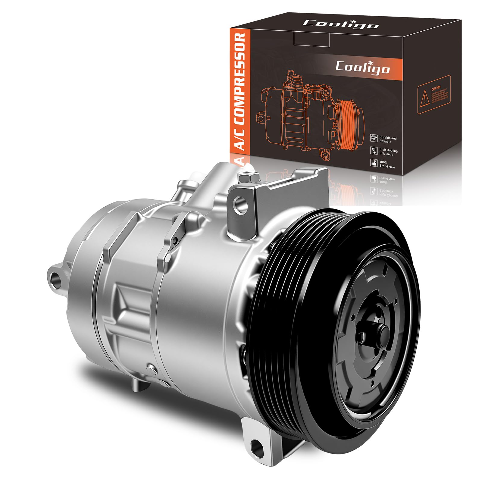 A/C Compressor with Clutch Compatible with Dodge Caliber 2009-2012