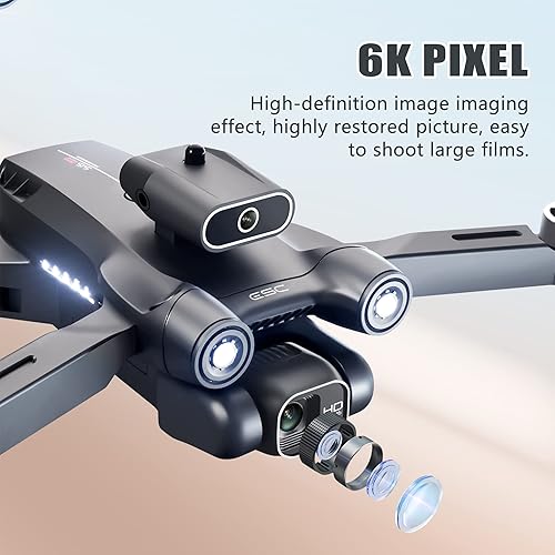 Miniatura 4 de S1S Drones con cámara para adultos 4k rc Quadcopters y multirotores Drone 1080P HD Dron plegable de despegue y aterrizaje de un solo toque Lente