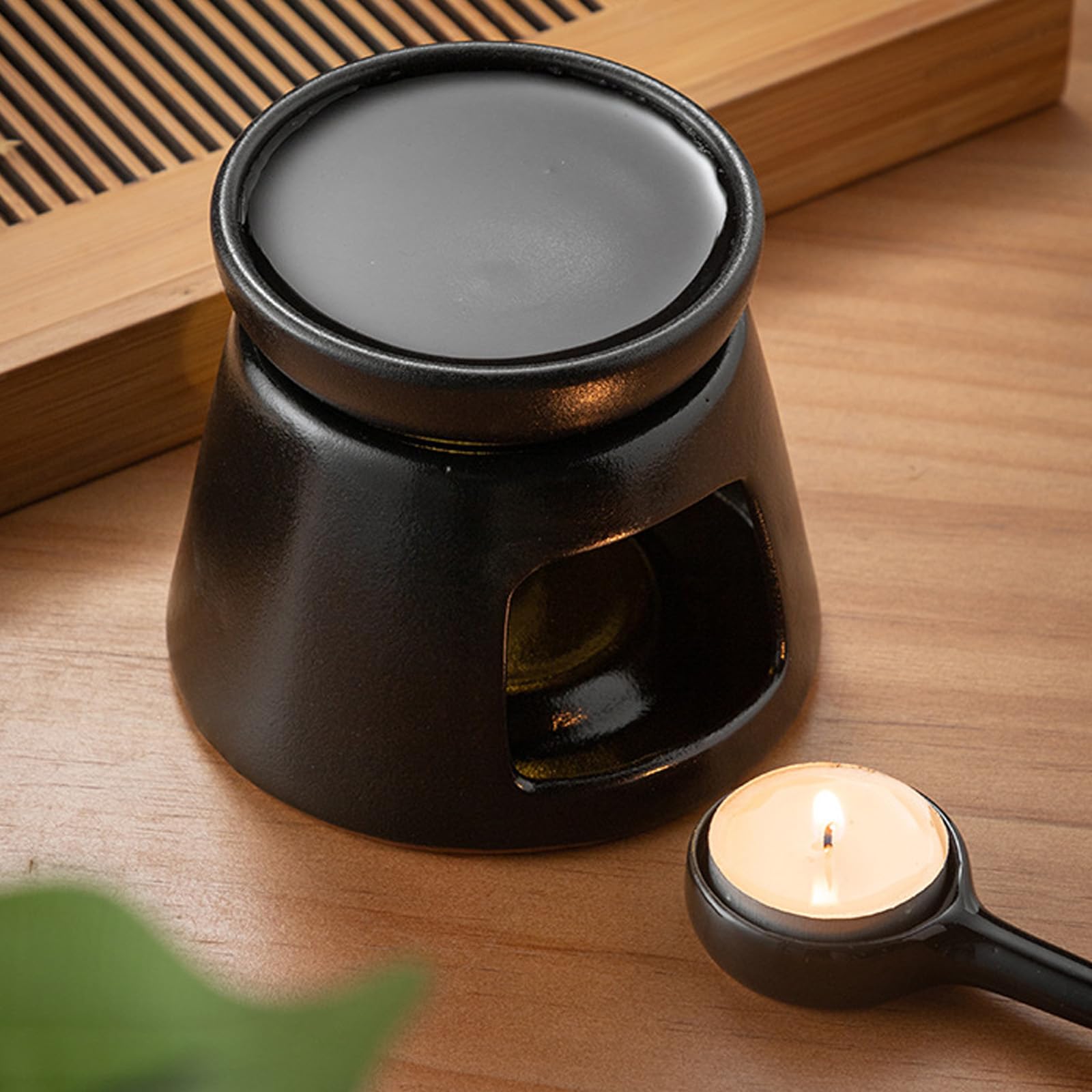 Quemador de aromaterapia, Difusor de aromaterapia y decoración del hogar for entusiastas la meditación. Cera fundida