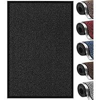 Abaseen Dirt Trapper Door Matts Indoor | Non Slip Rubber Backed Door Mats Outdoor | Heavy Duty Super Absorbent Doormats | Kitchen Mat | Floor Mat | Small, Medium, Large, Extra Large Washable Door Mat