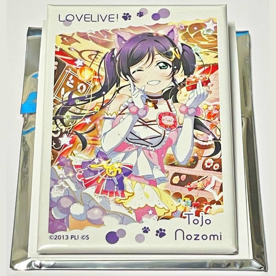 東條希　しかくい缶バッジ　キャットツインテール　ラブライブ！　μ's Amazon.co.jp: しかくい缶バッジ キャットツインテール 東條希