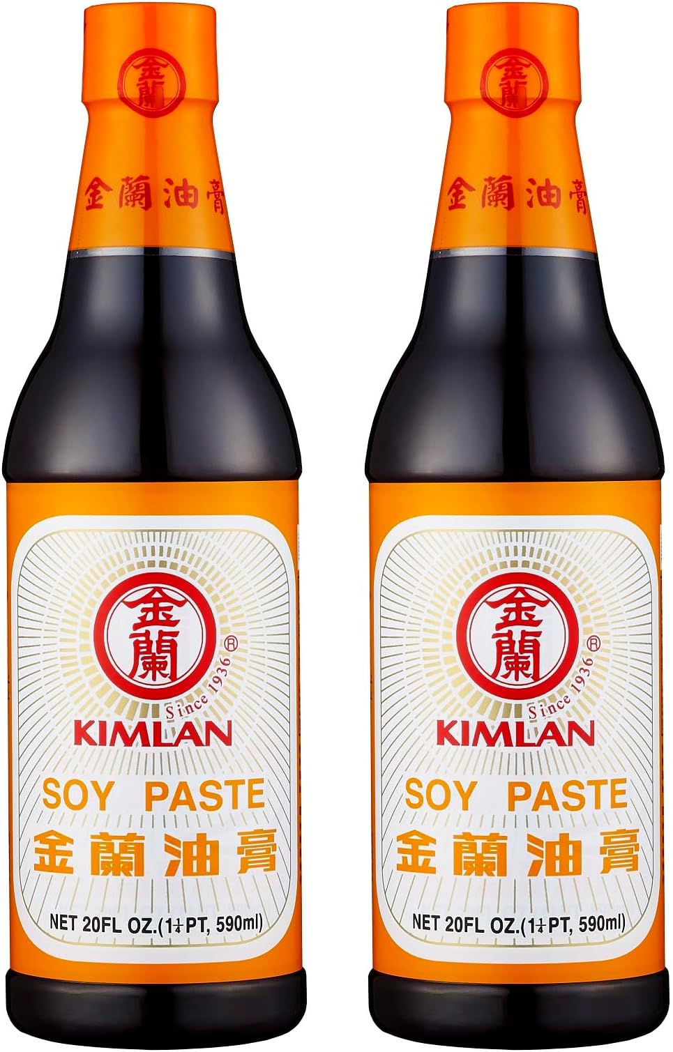 Kimlan Soy Paste, (2 Pack, Total of 40fl.oz)