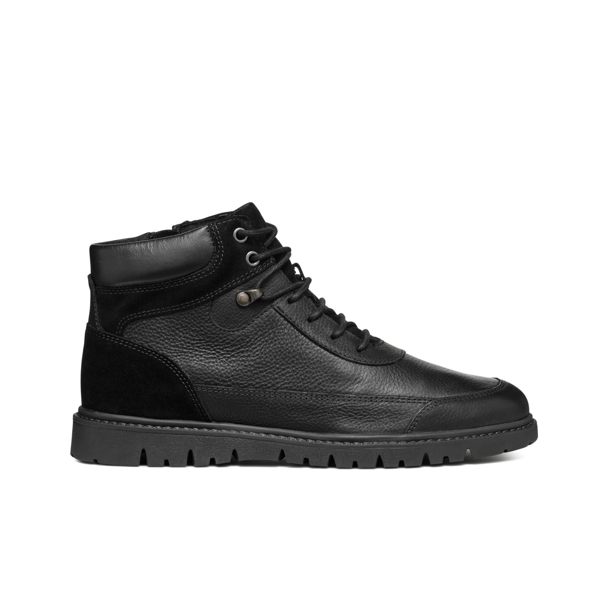 Geox Men's U Ghiacciaio AAnkle Boot, black, 7 UK