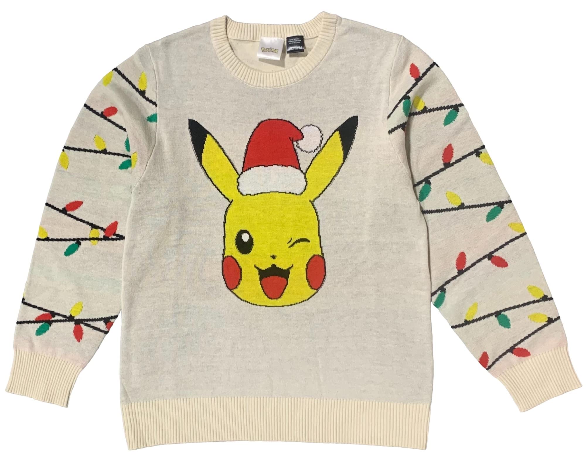 Pokemon Maglione da ragazzo Pikachu Holiday Lights