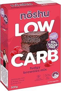 Noshu 99% Sugar Free Fudgy Brownies Mix 300g