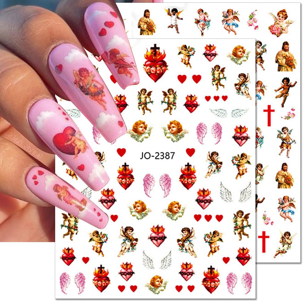 20 PCS Virgin Mary Nail Charms 3D Retro Virgen De Guadalupe Nail Decorations San Judas Nail Charms for Acrylic Nails