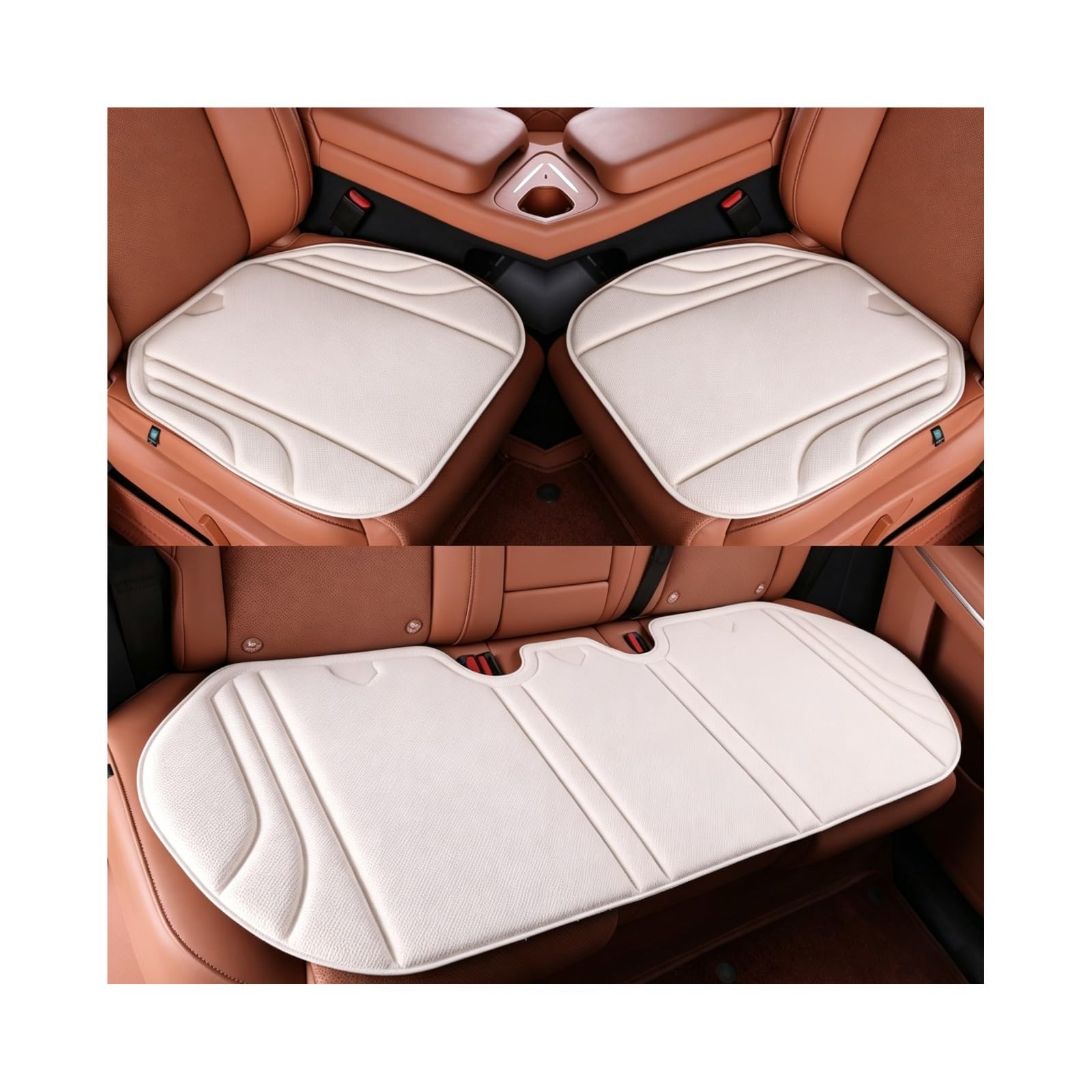cuscini per sedile auto per Lotus Emira | Set di 3 Tessuto traspirante, base antiscivolo, previene caldo opprimente e sudorazione dopo lunghe sedute