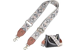 Wide Crossbody & Guitar Strap Bag Accessory