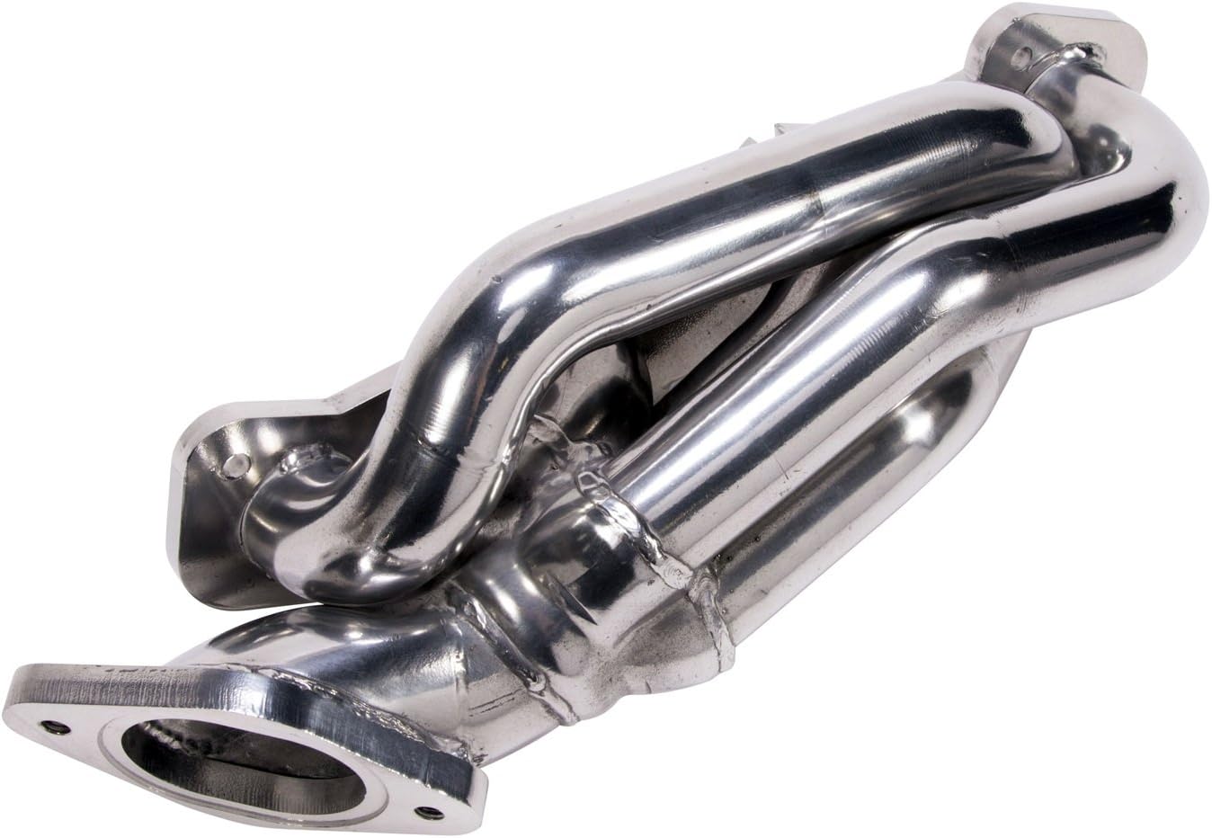 BBK Performance 16150 1-5/8" Shorty Tuned Length Performance Exhaust Headers for Ford Mustang GT - Polished Silver Ceramic Finish