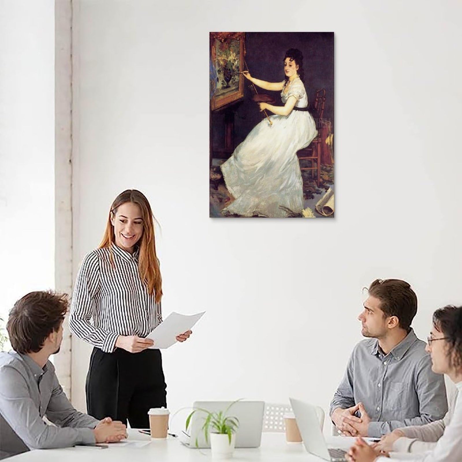 Amazon.co.jp: エドゥアール・マネEdouard Manet絵画作品（エヴァ