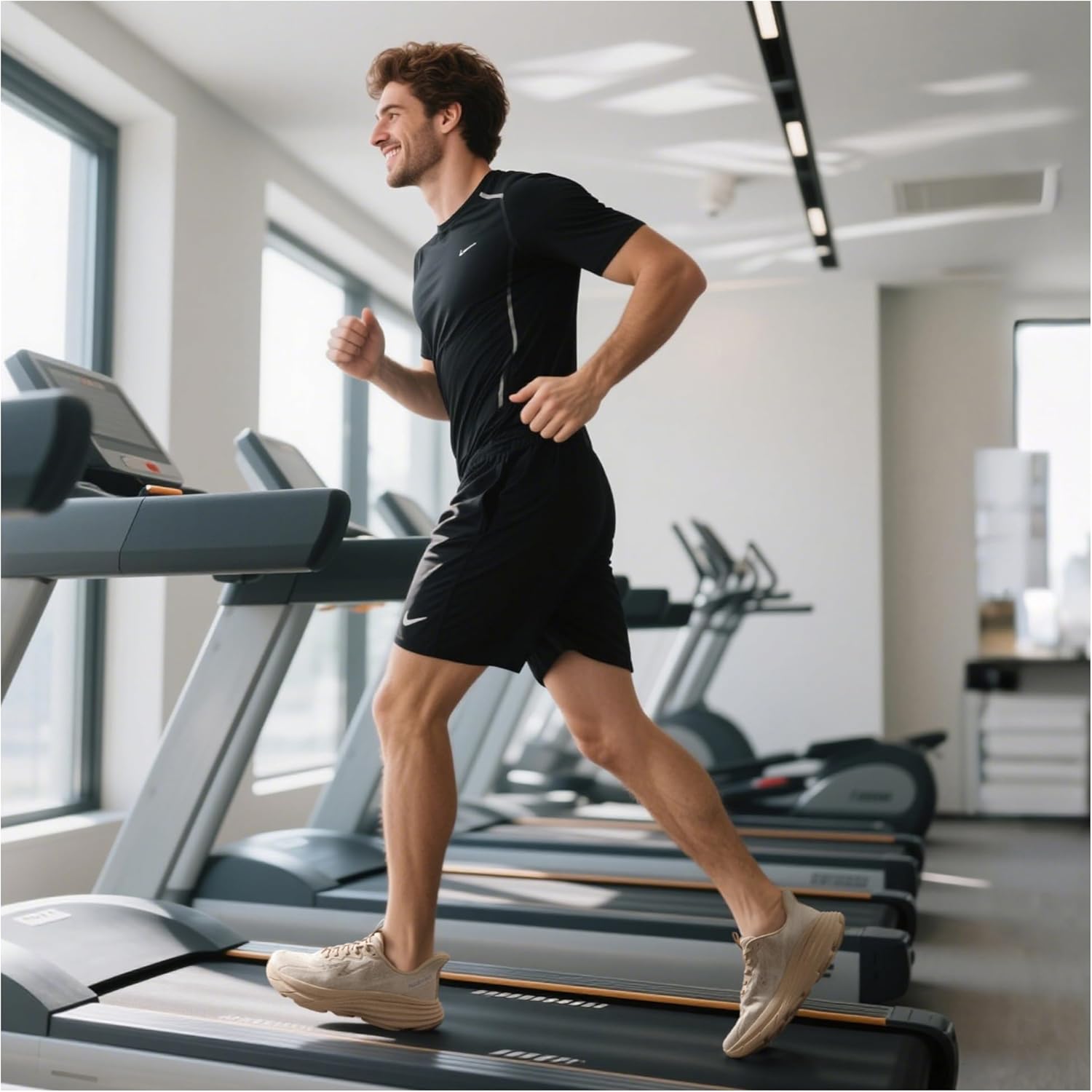 Men's Slip On Walking Shoes Hands-Free Cushion Running Tennis ActiveSolid Non-Slip Comfortable Workout Gym Athletic Fashion Sneakers - Image 8