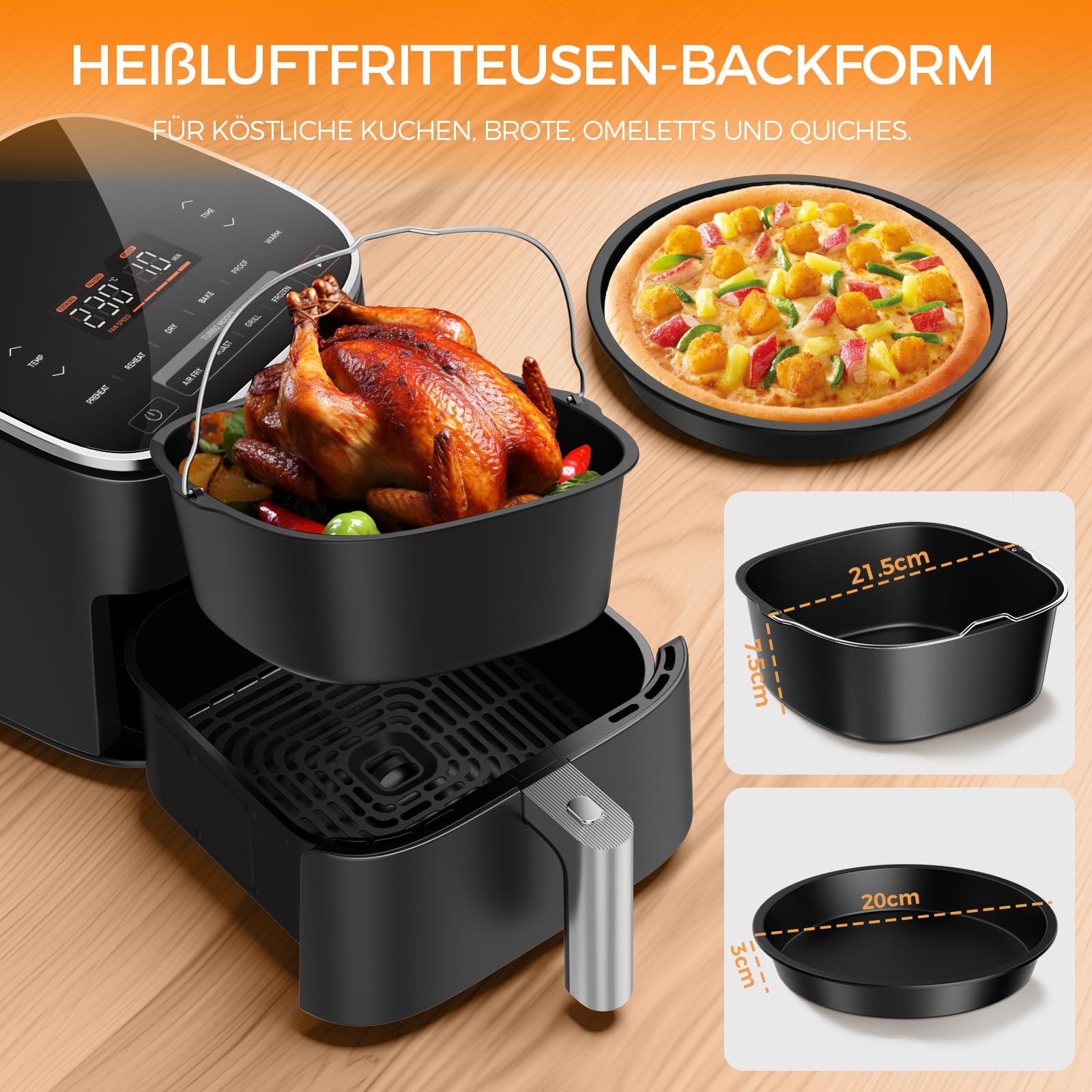Accessori friggitrice ad aria calda – Accessori Airfryer per COSORI 5