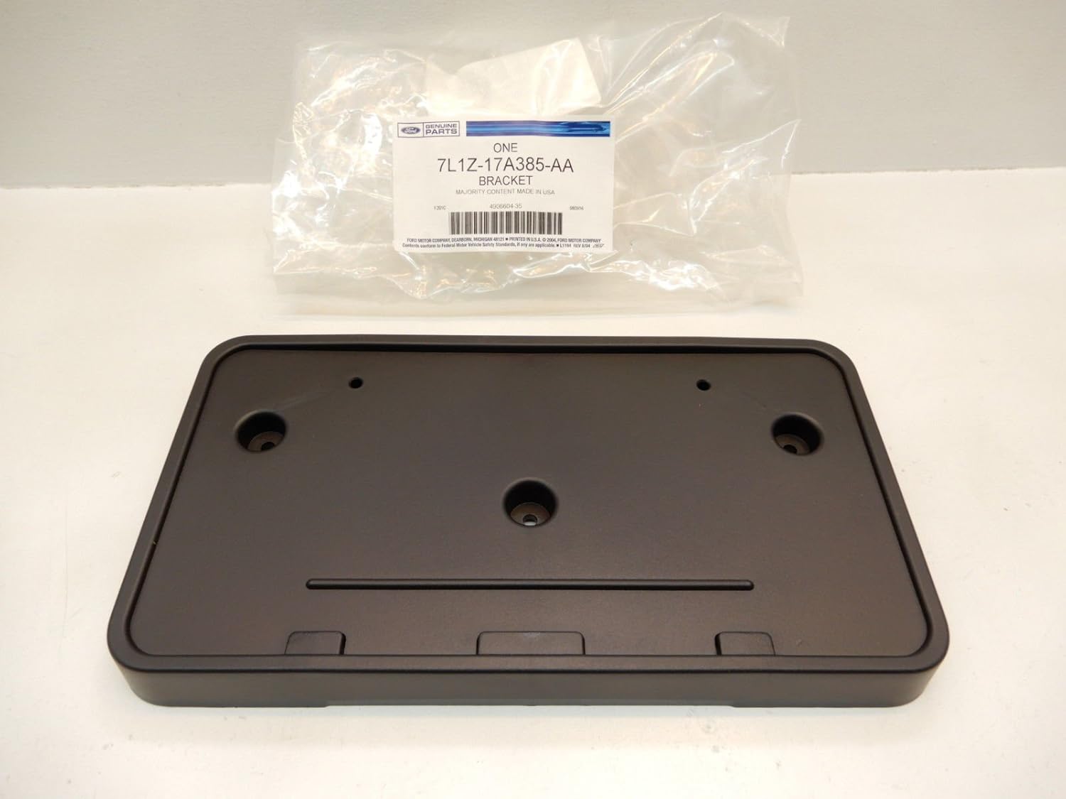 Genuine Ford 7L1Z-17A385-AA License Plate Bracket