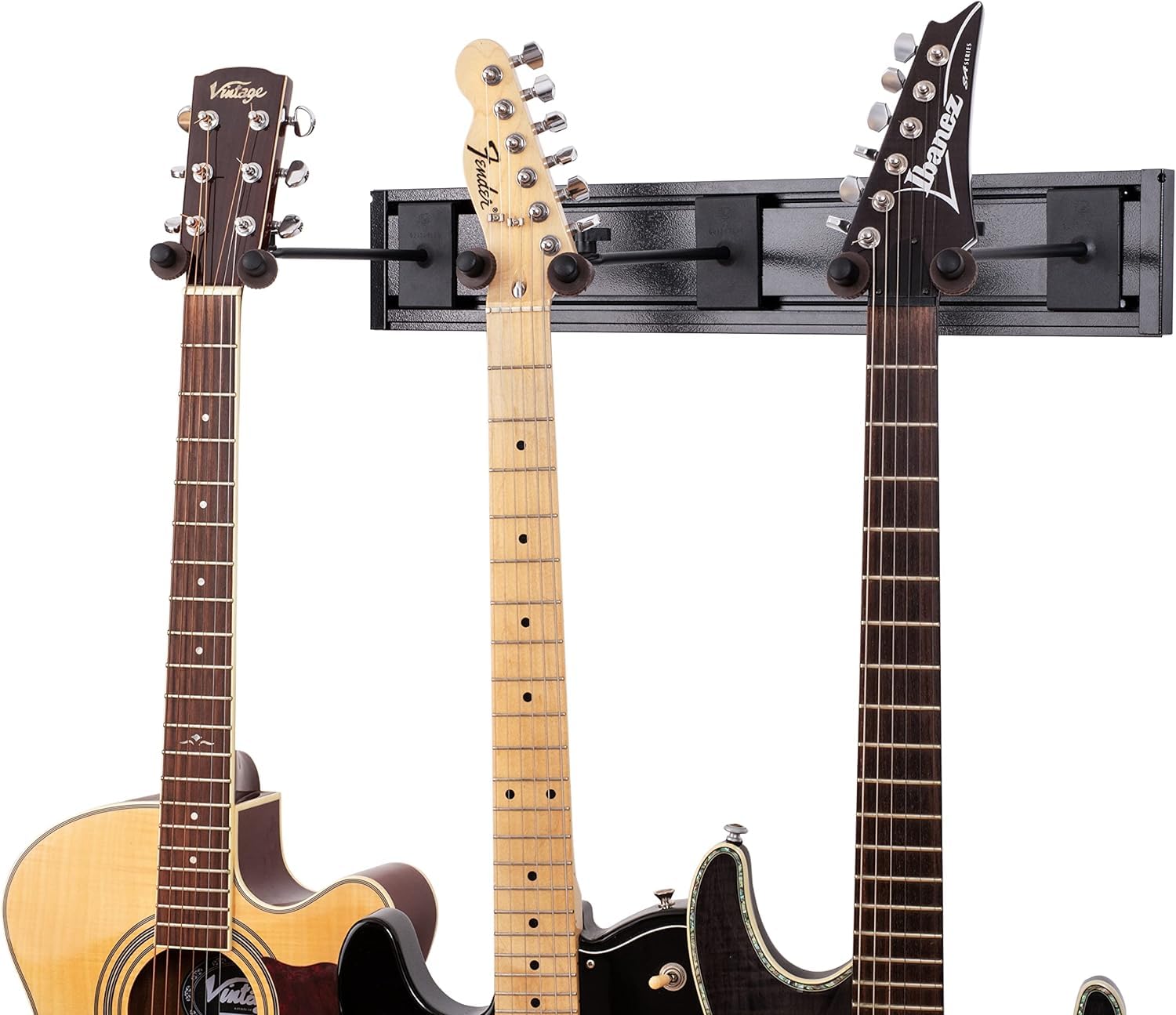Gitarren-Wandhalterung aus Metall von Guitar Lab | Hält 3 Gitarren | Perfekte Wandhalterung für E-Gitarren/Bassgitarren/Akustikgitarren