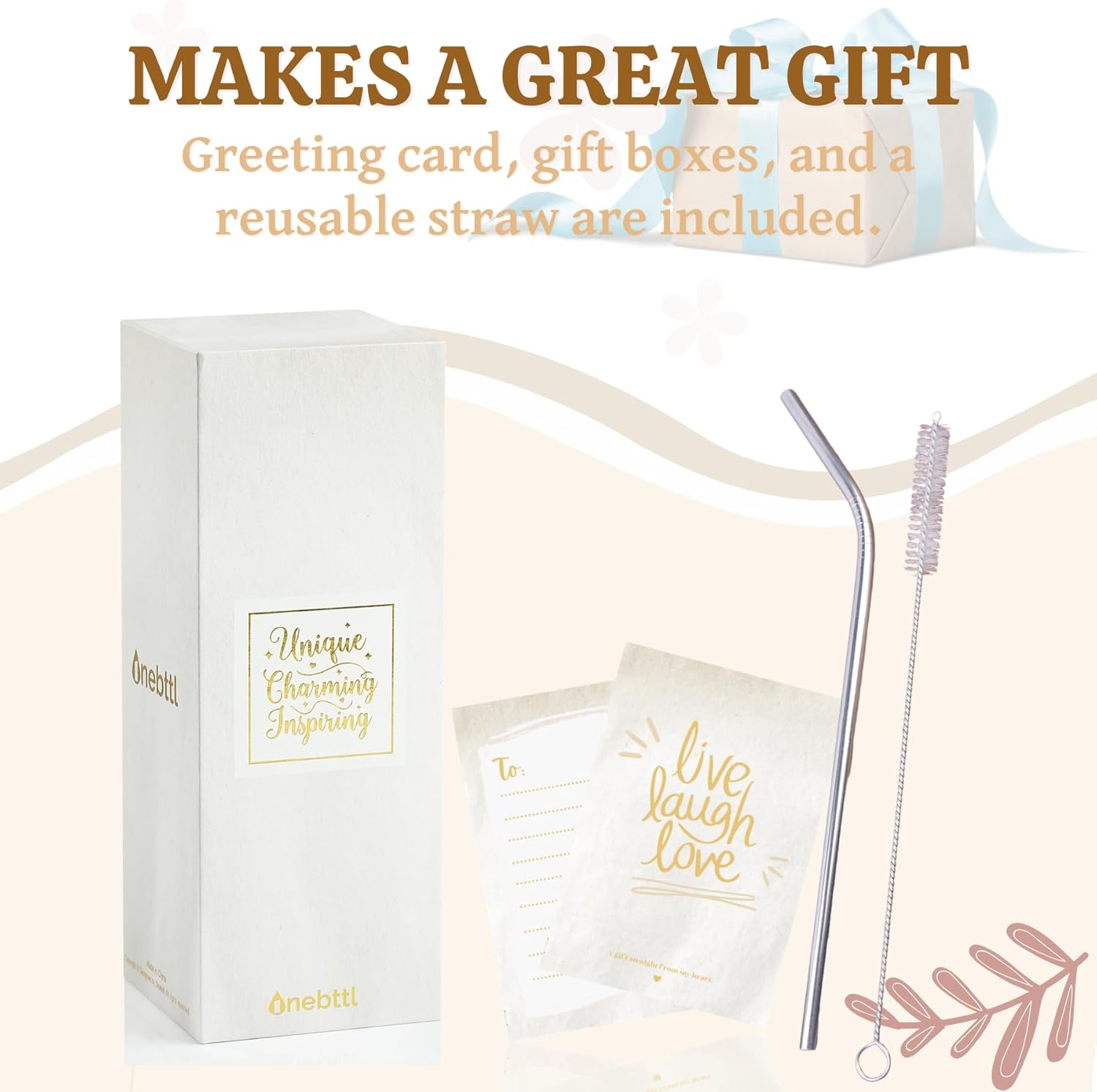 Onebttl Wolf Gifts for Girls & Women - Stainless Steel Tumbler, 20oz Wolf Lovers' Gift for Birthday, Christmas & Thanksgiving - Image 7