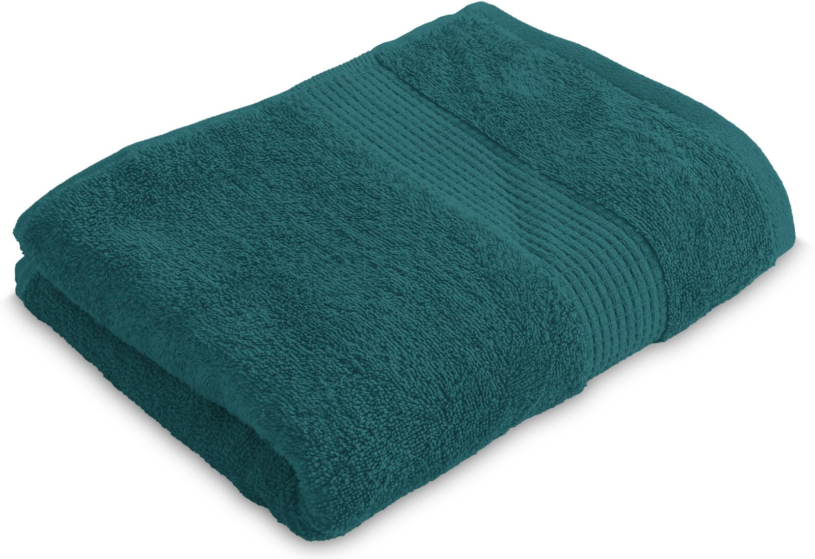 Drap de bain bleu canard 90x150cm idéal pour votre rituel bien-être