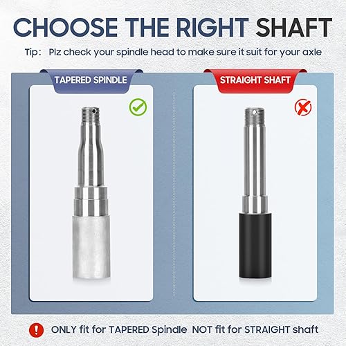 Miniatura 4 de SEHNSUCHT Kit de cubo loco de freno de remolque, 5 agujeros, cubo de freno circular de 5 pulgadas para ejes de 3500 libras, conjunto de tambor de