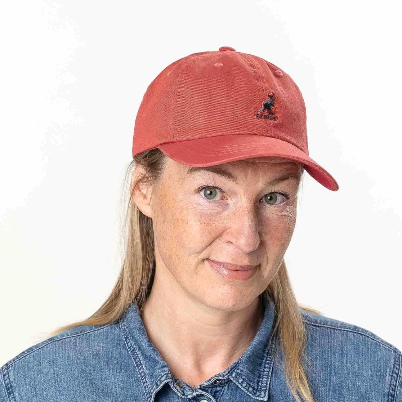 Kangol Washed Baseball Hat - Papaya Milk / 1SFM Baseball & Sport Caps One Size Fits Most - Image 2