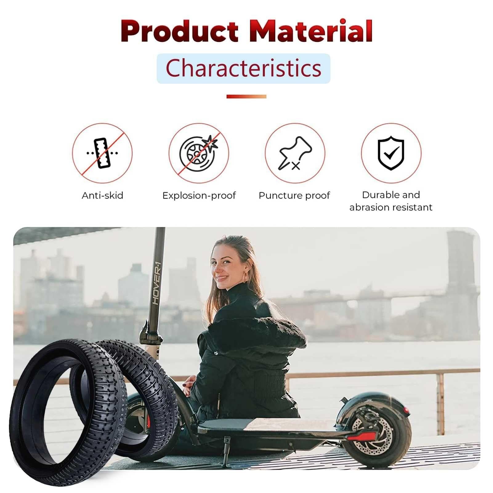 6.5 Pulgadas de Reemplazo de Neumáticos, 6.5 Pulgadas de Neumáticos Sólidos for Scooter Eléctrico Gotrax-g2 de 6.5 Pulgadas