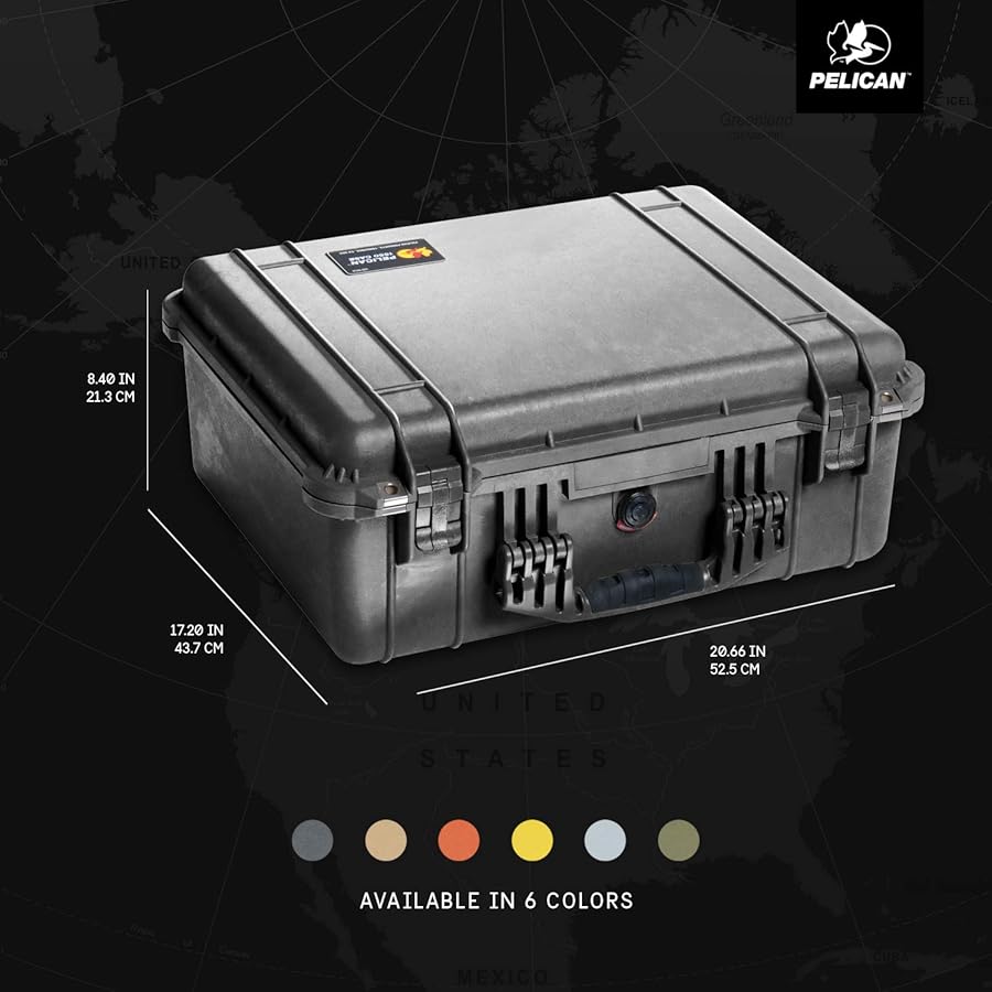 Amazon.co.jp: PELICAN ハードケース 1550 32L ブラック 1550-000-110