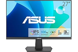 ASUS 1080P Gaming Monitor: VA27EHF
