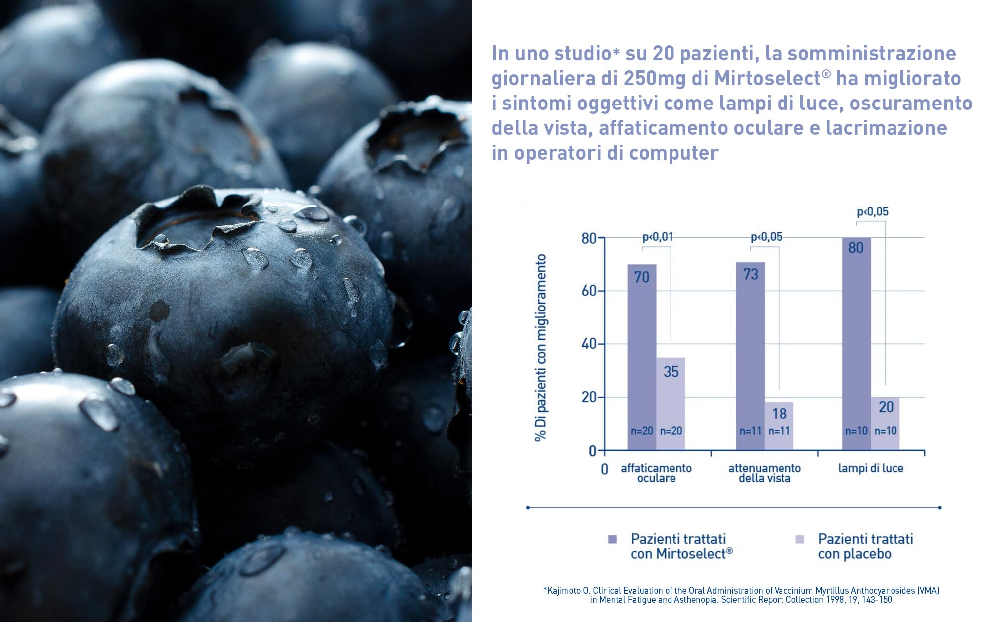 LongLife® Mirtillo Nero | Con estratto titolato al 36% in antocianosidi (Mirtoselect®) | Minimo 800mg | Benessere della vista e del microcircolo | Fino a 1 mese di trattamento | Vegano e senza glutine