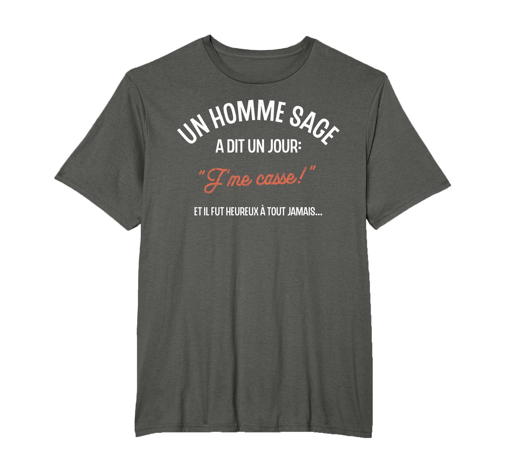 T-Shirt Humoristique Départ Collègue - Message Drôle « Ce Mec Est Assez Fou » - Cadeau Retraite Ou Pot De Départ - 6