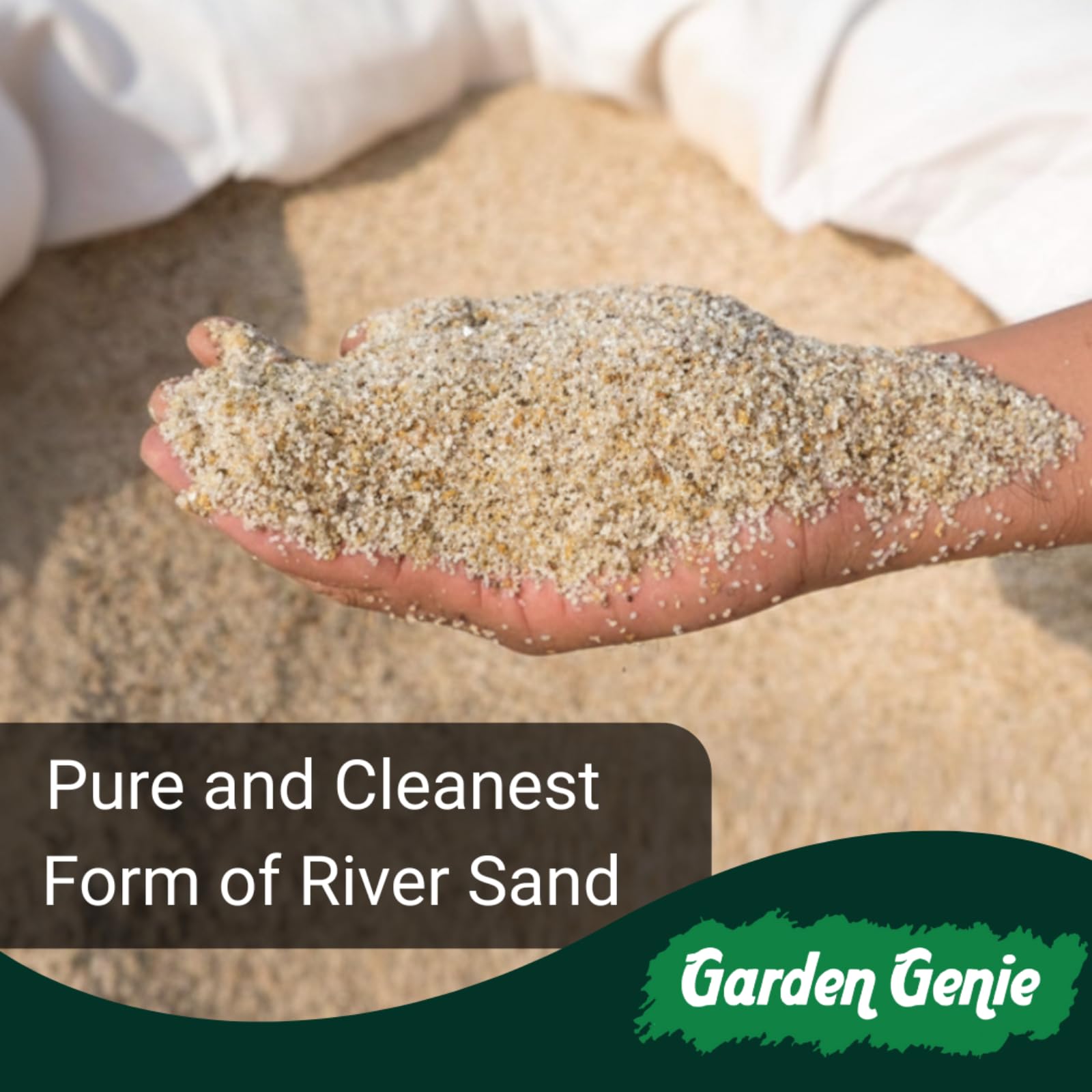 Garden Genie River Sand - For Plants, Aquariums & More -2