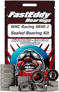 FastEddy Bearings Compatible with WRC Racing SBXE.1 Sealed Bearing Kit