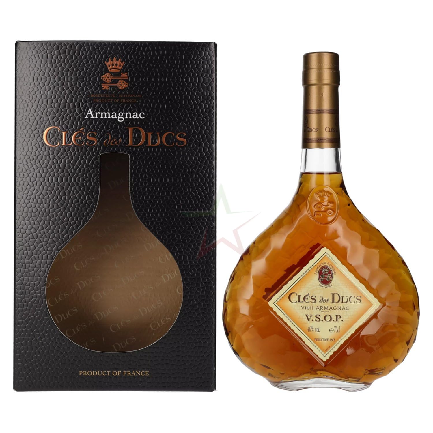 Clés des Ducs Vieil Armagnac V.S.O.P. 40,00% 0,70 Liter