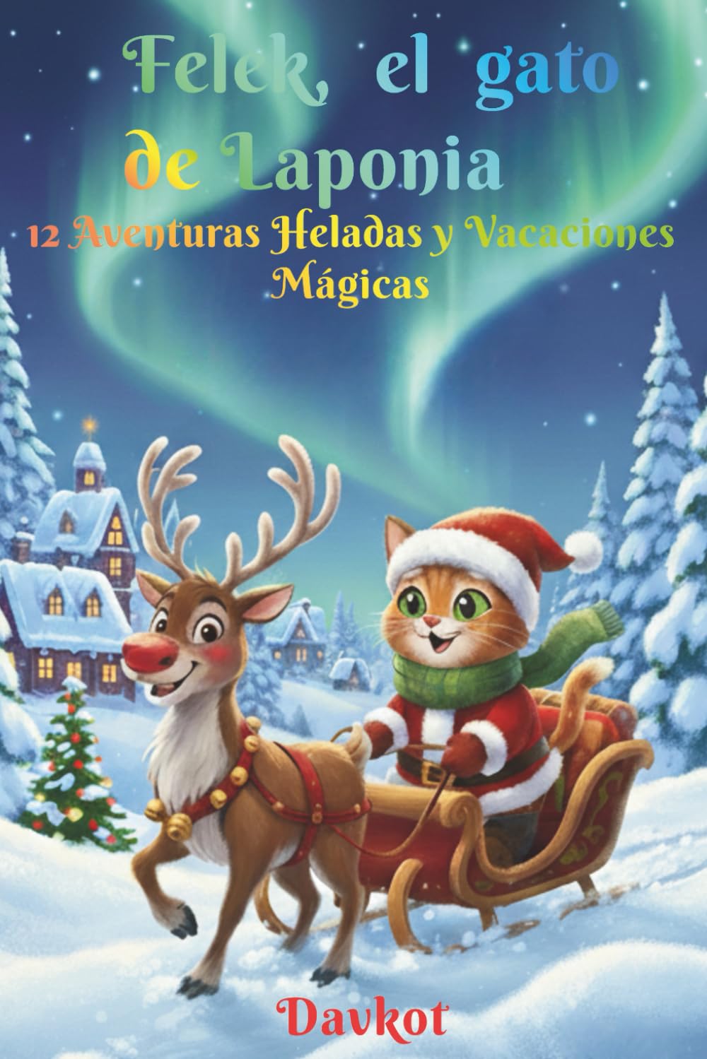 Felek, el gato de Laponia: 12 Aventuras Heladas y Vacaciones Mágicas (Felek the Cat’s Adventures)