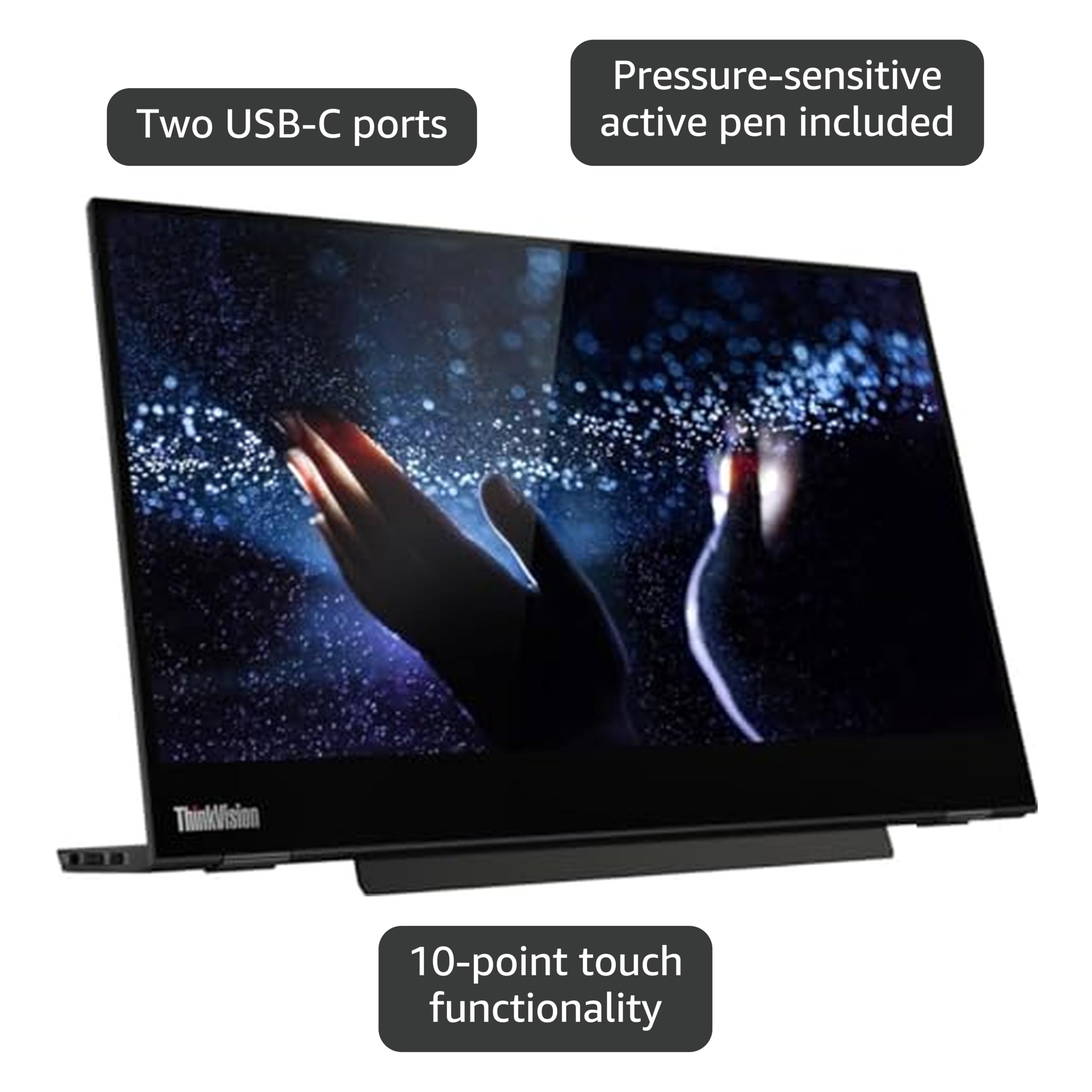 Amazon.com: Lenovo - Corporate Monitors M14T A20140FX0 14IN 4K UHD