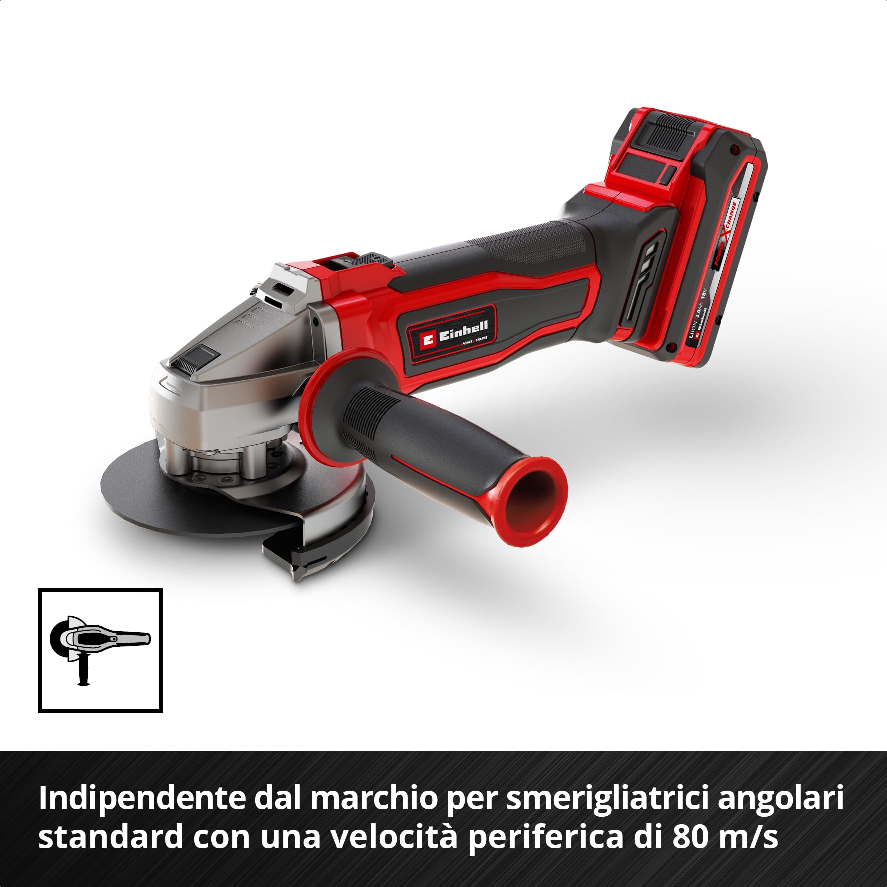 Originale Einhell Dischi da taglio per metallo, 10 pezzi, Ø 125 mm in latta (taglio veloce, lavorazione del metallo, taglio facile, certificato MPA, indipendente dal marchio)