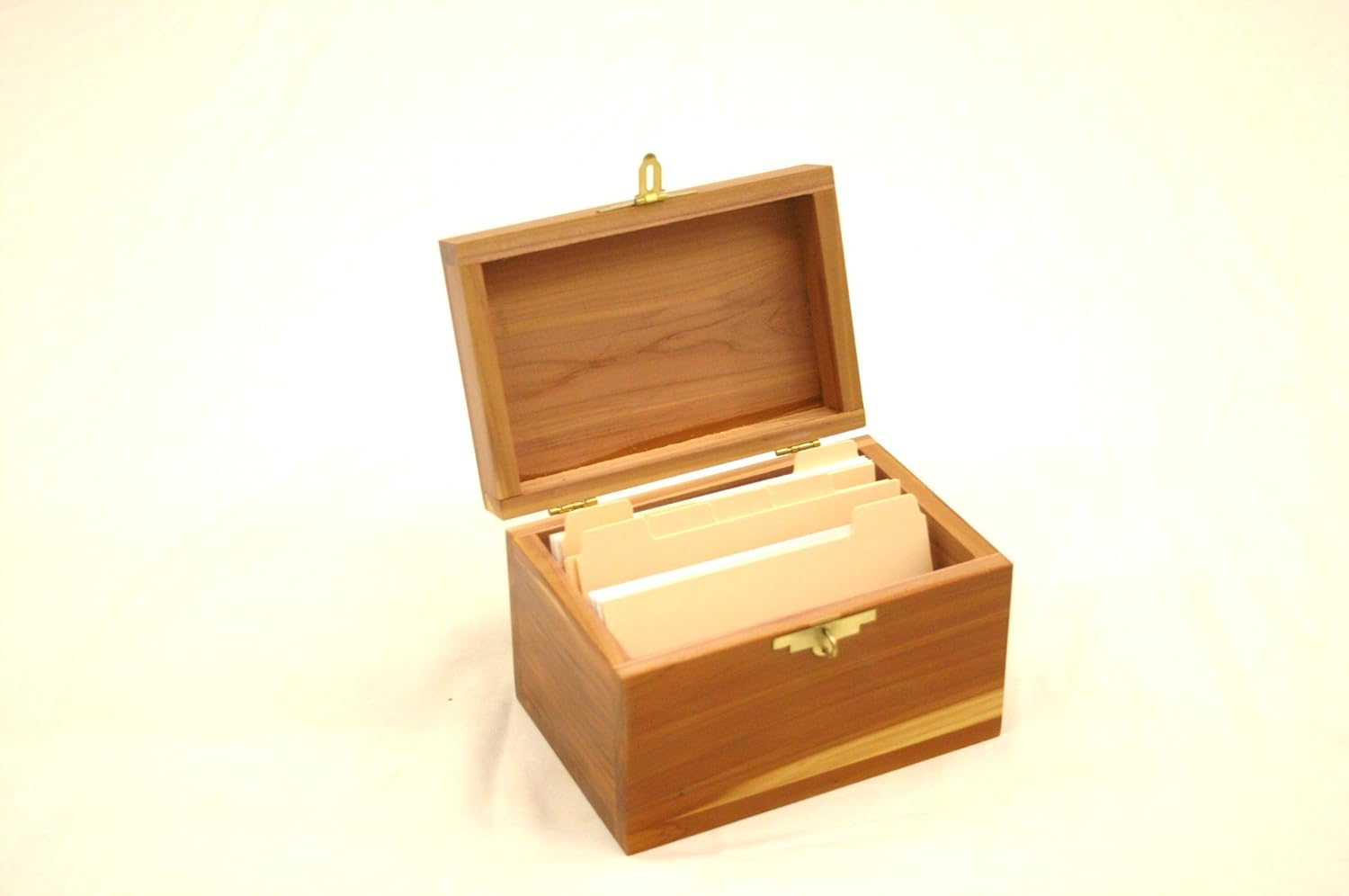 Red Cedar Recipe Box Home & Kitchen