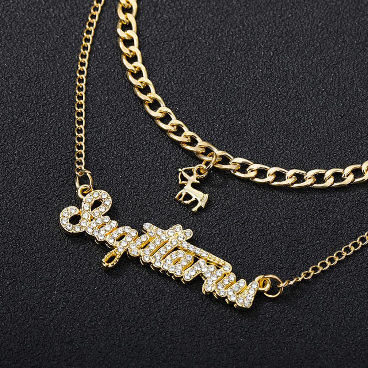 Astrological Sagittarius Layered Necklace