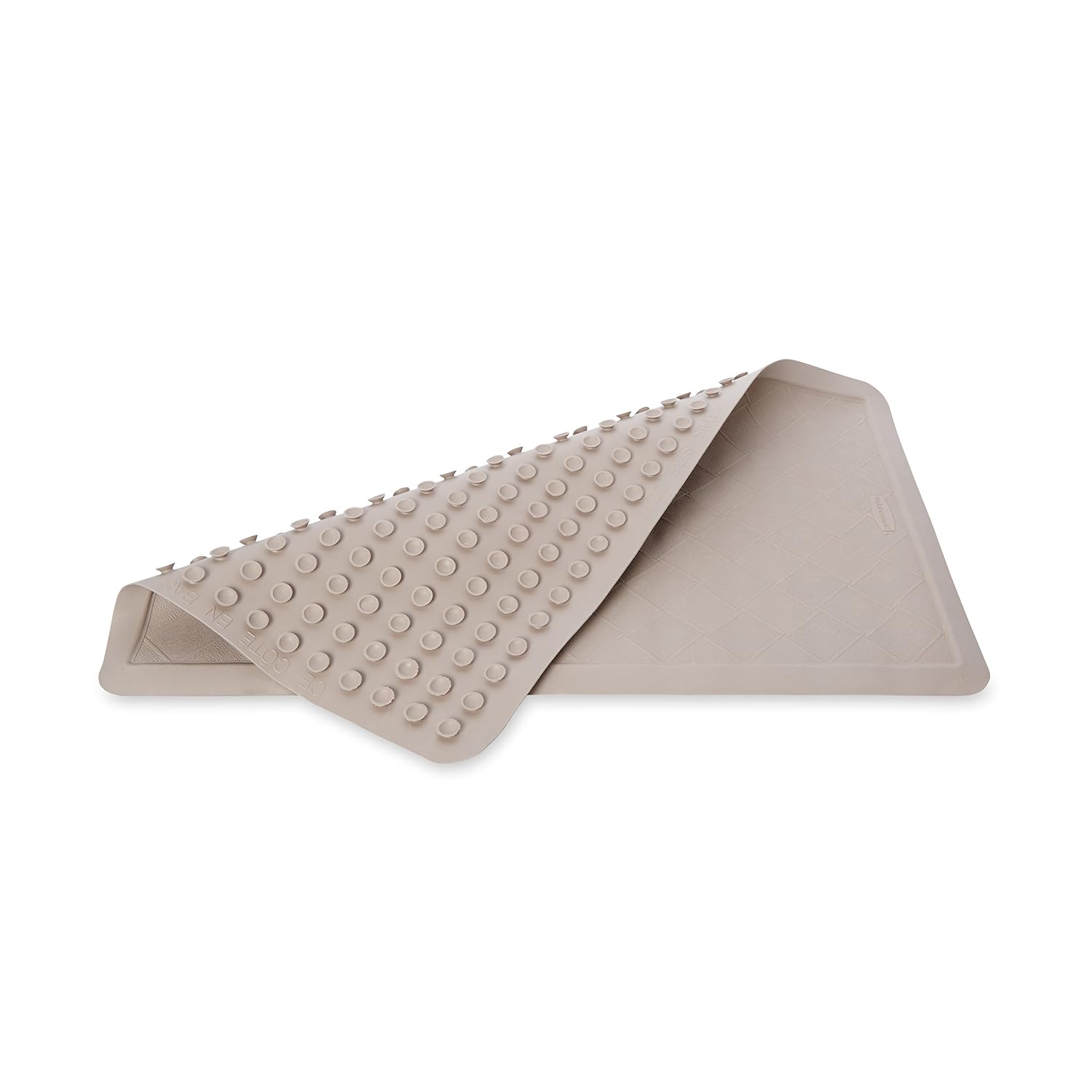 Rubbermaid Commercial Safti-Grip Bath Mat, Medium, Brown Stone, 1982721