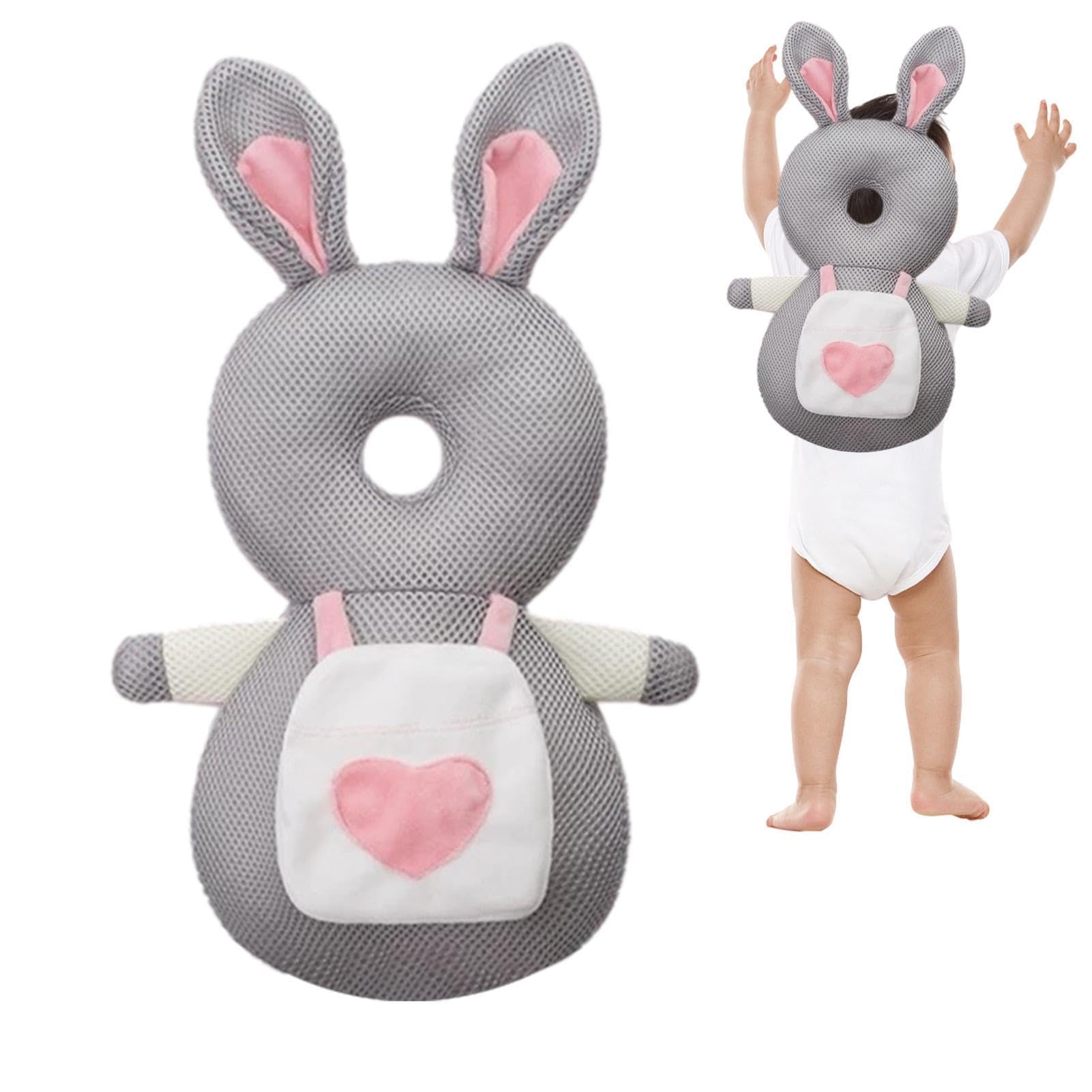 Protector de cabeza – Almohadilla de seguridad para – Bonito cojín transpirable y de protección para la cabeza, almohada para caminar, cojín para gatear