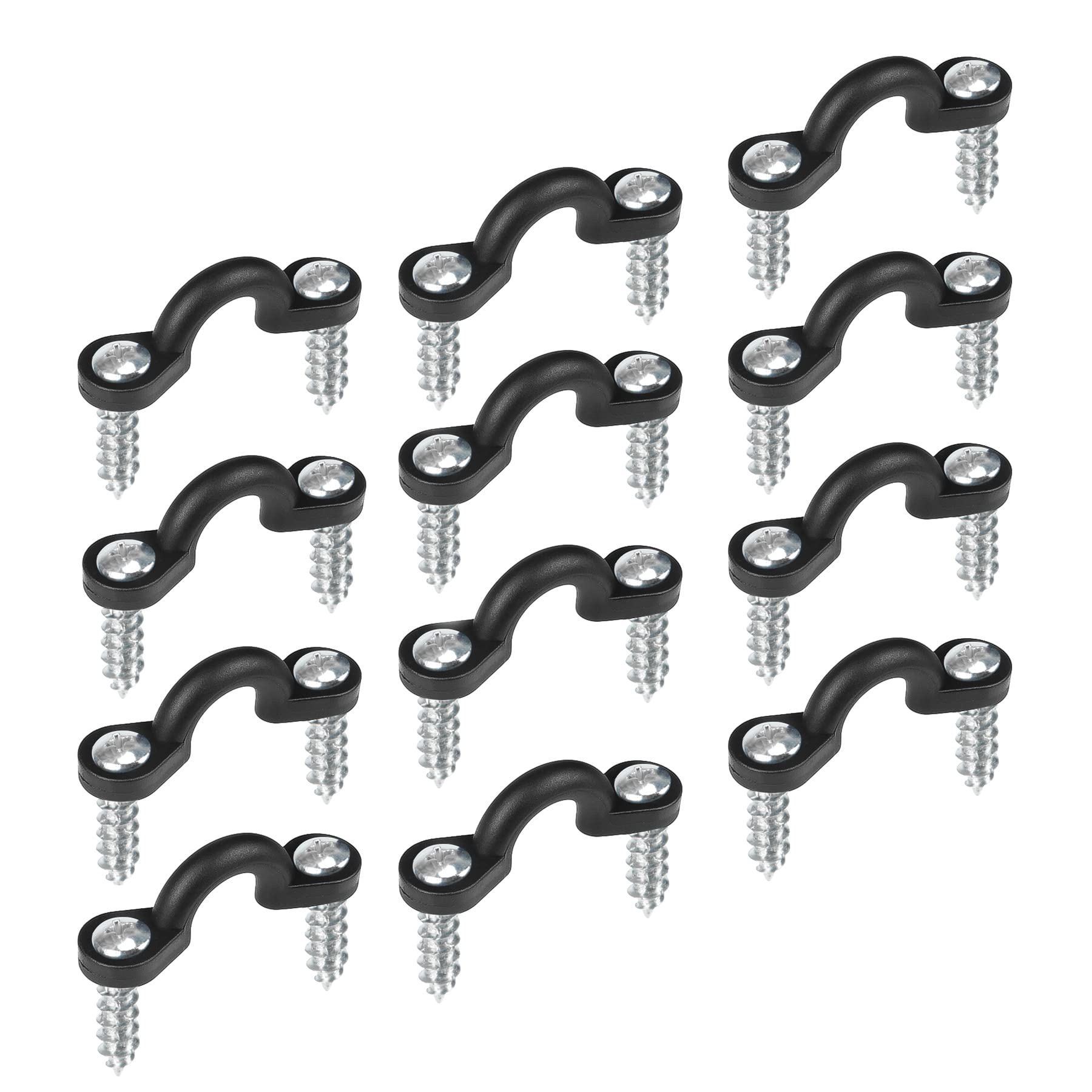 MA1 Kayak Pad Eye Tri-Grip Rivet Kit, Black