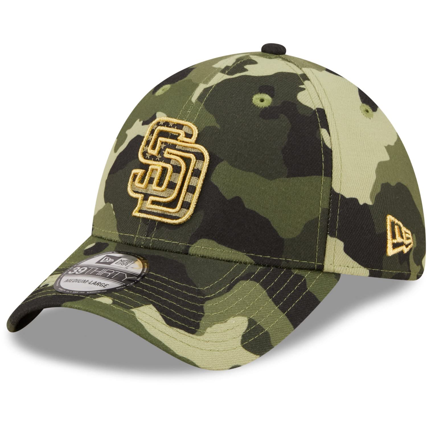 New Era 39Thirty Stretch-Fit Cap - MLB Armed Forces 2022