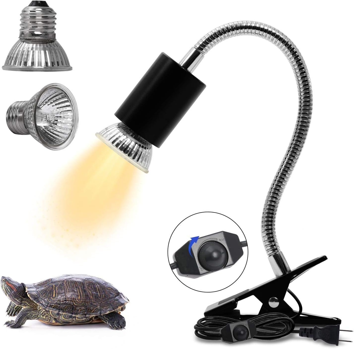 Reptile Heating Lamp Reptile UVB UVA BulbTurtle Basking