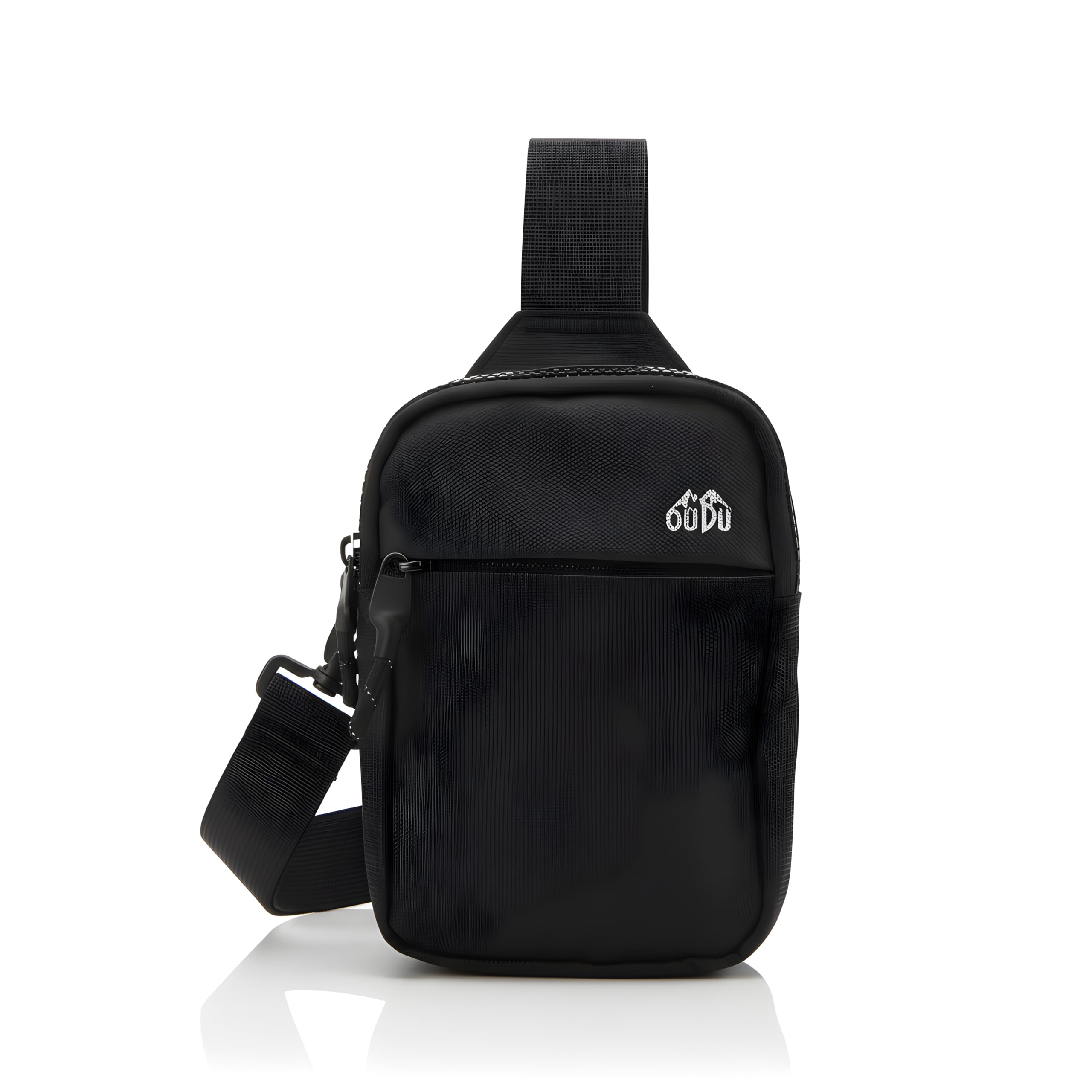 SUNGOOYUE Sportowa Torba na klatkę piersiową Wodoodporna Torba na Proc (BLACK)