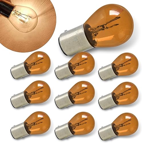 Miniatura 8 de 10 piezas 1157 Bombilla de luz, bombilla de freno de doble cola alta y baja, P21/5W S25 2057 2357 7528 BAY15D Bombillas, luces de estacionamiento y